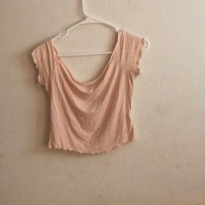 Off the Shoulder Crop Top